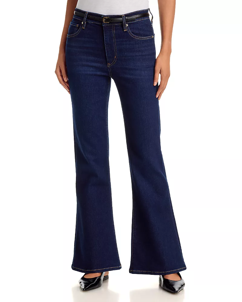 Frame The Pixie Flared Jeans in Fairway