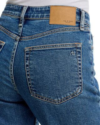 Sutton Mid Rise Slim Straight Cigarette Jeans in Montreal - thumbnail 9