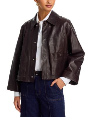 The Paper Leather Swing Jacket