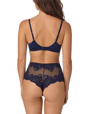 Lace Allure Unlined Underwire Demi Bra - thumbnail 10