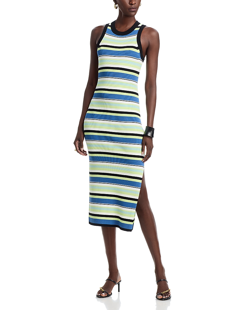 Toccin Piper Tie Waist Midi Dress