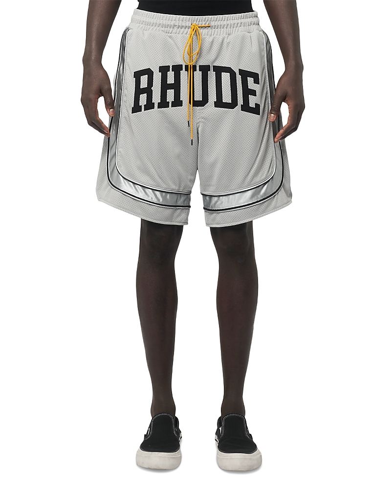 R H U D E Baggy 10.5 Logo Drawstring Shorts
