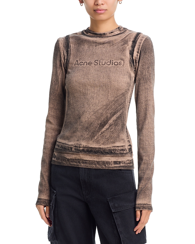 Acne Studios Layered Printed Tee