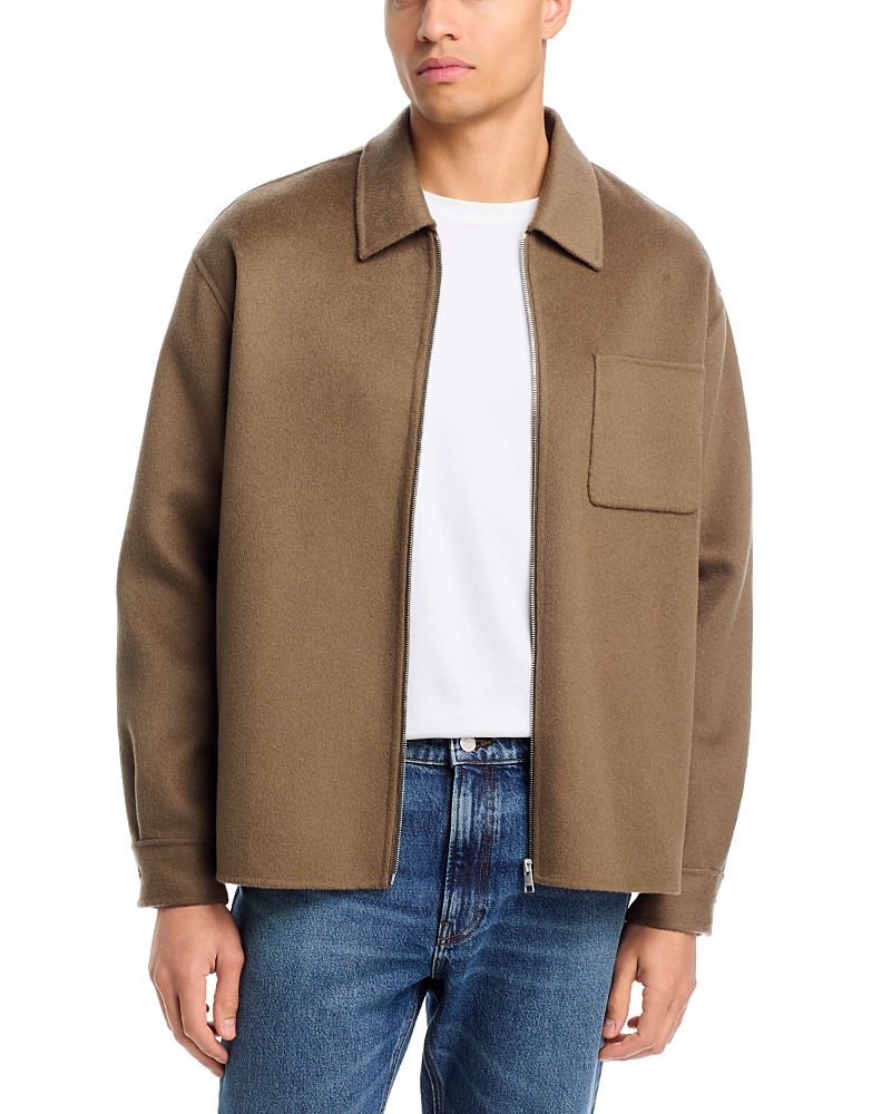 Frame Double Face Zip Shirt Jacket