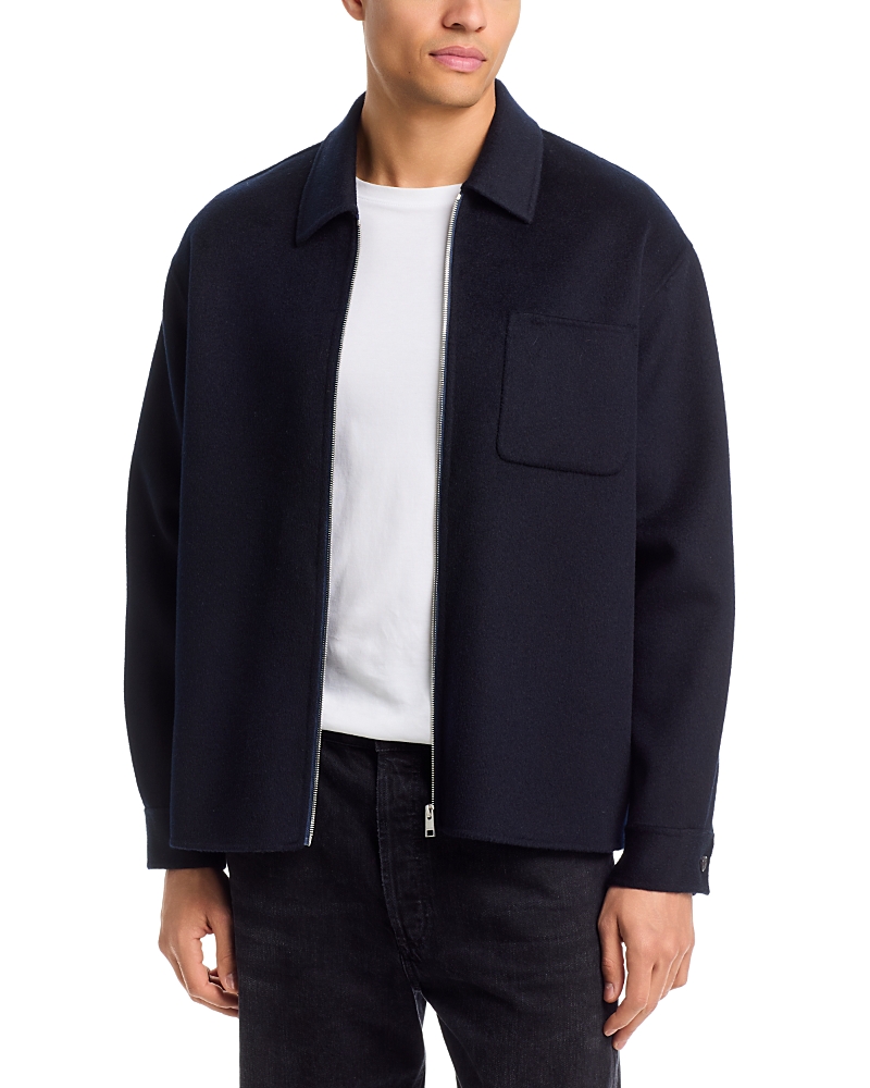 Frame Double Face Zip Shirt Jacket