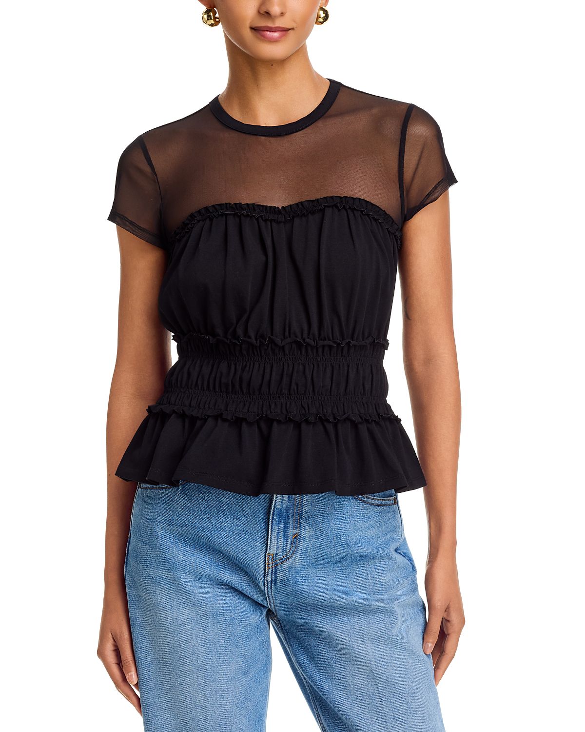 Generation Love Sigrid Mesh Combo Top