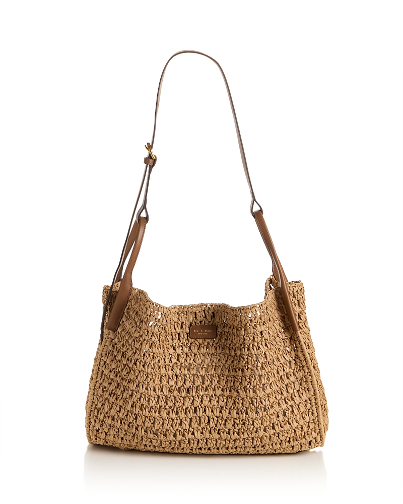 rag & bone River Straw Carryall Shoulder Bag