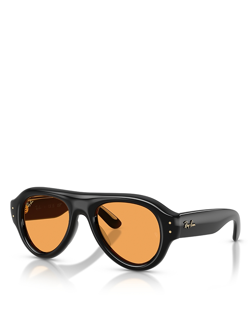 Ray-Ban Pilot Puffer A$Ap Rocky Aviator Sunglasses, 50mm