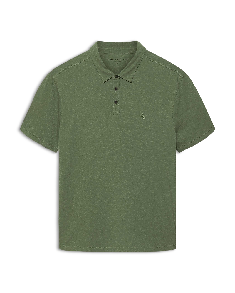 John Varvatos Victor Slub Polo Shirt