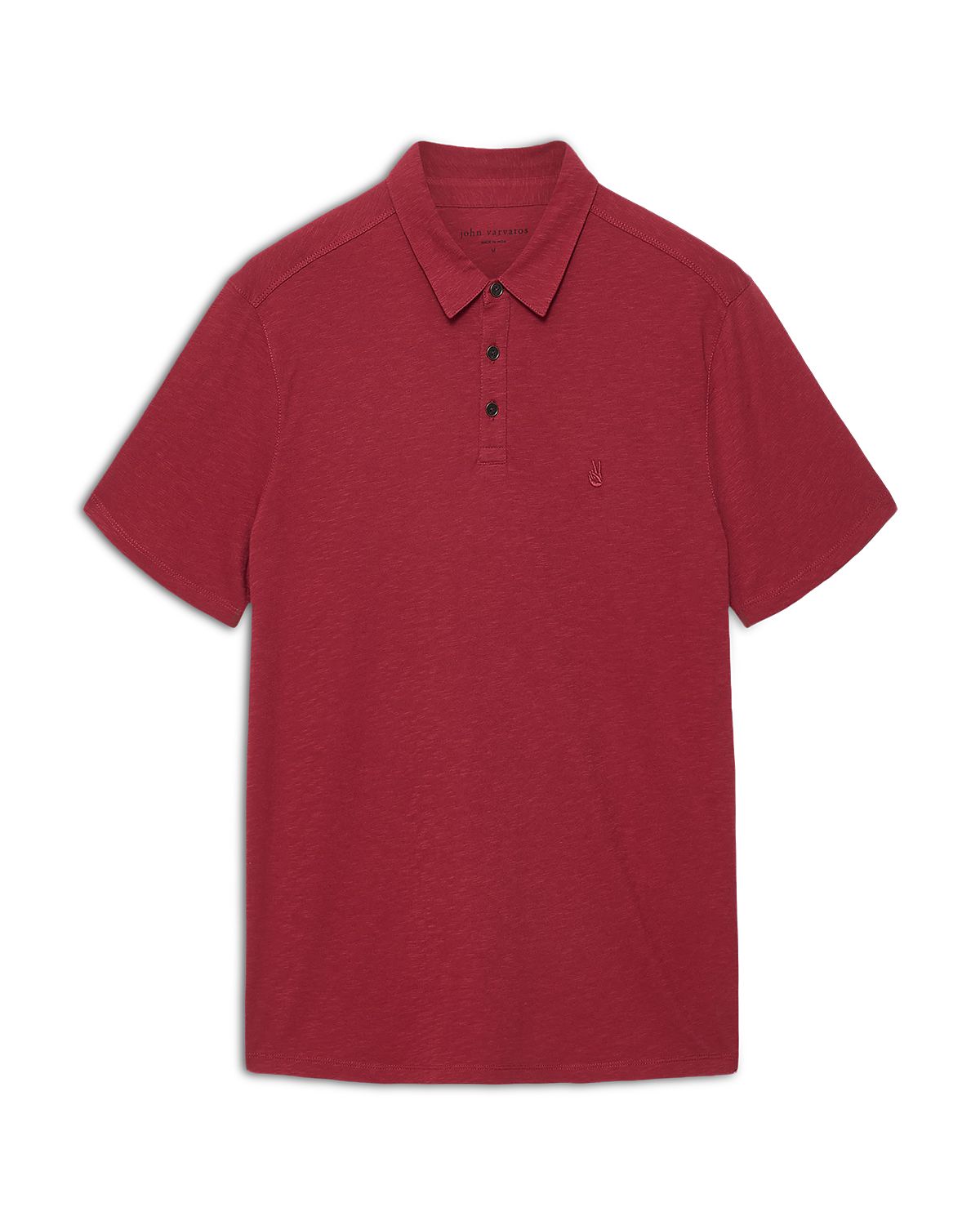 John Varvatos Victor Slub Polo Shirt