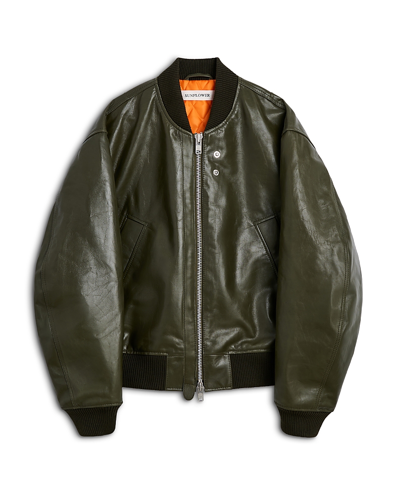 Sunflower Leather Flight Jacket
