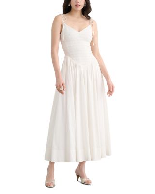 Amaya Smocked Midi Dress