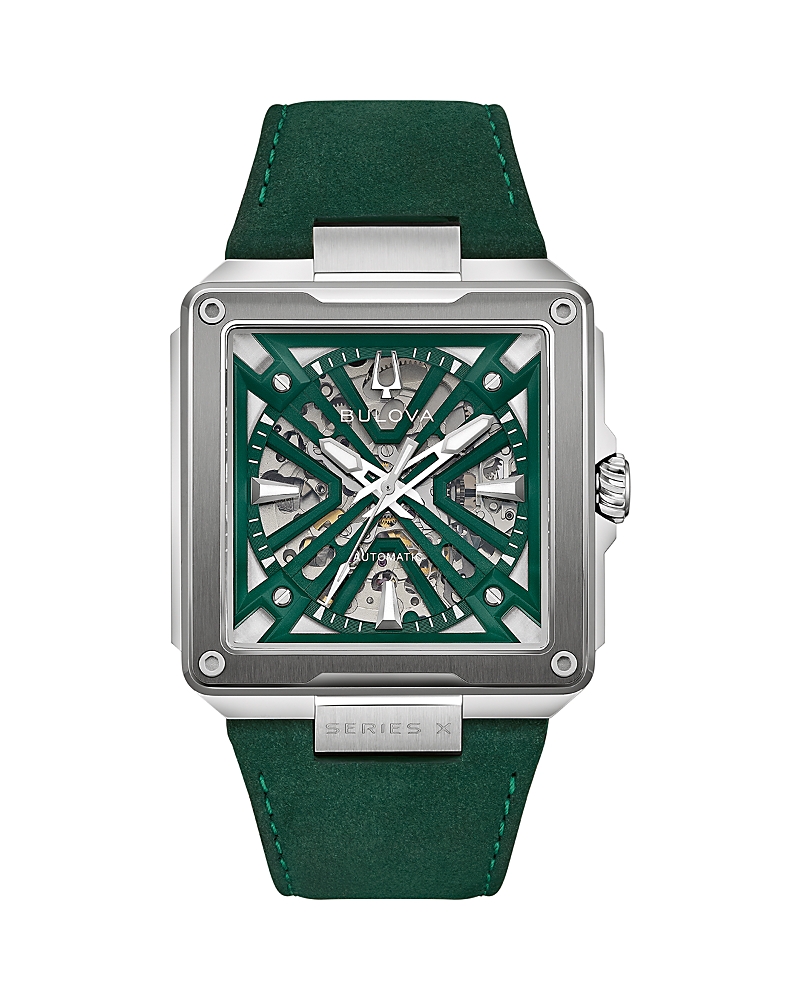 Bulova Marc Anthony Series X2 Leather Strap Watch, 41mm x 41mm · OS