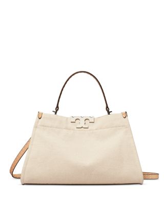 Eleanor Large Canvas Satchel