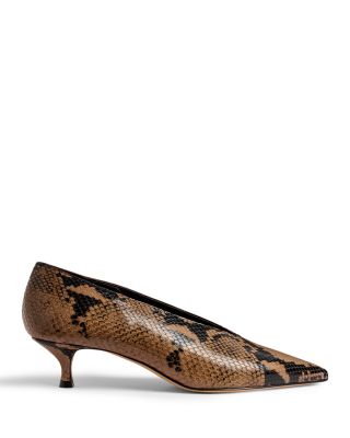 Women's Babouche Kitten Heel Pumps