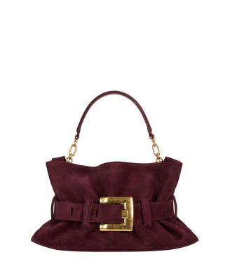  Medium Anthem Suede Leather Bag