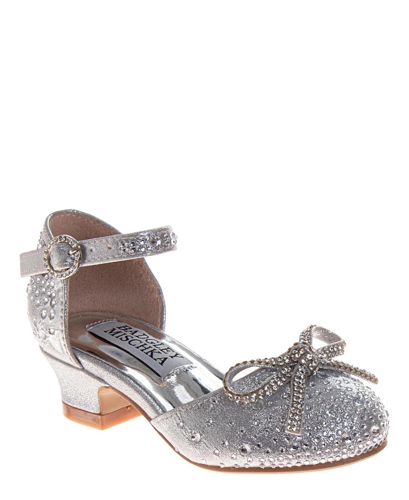 Badgley Mischka Girls' Gemstone Dress Shoes - Toddler