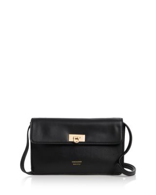 Harley Gancini Leather Wallet Crossbody Bag