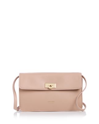 Harley Gancini Leather Wallet Crossbody Bag