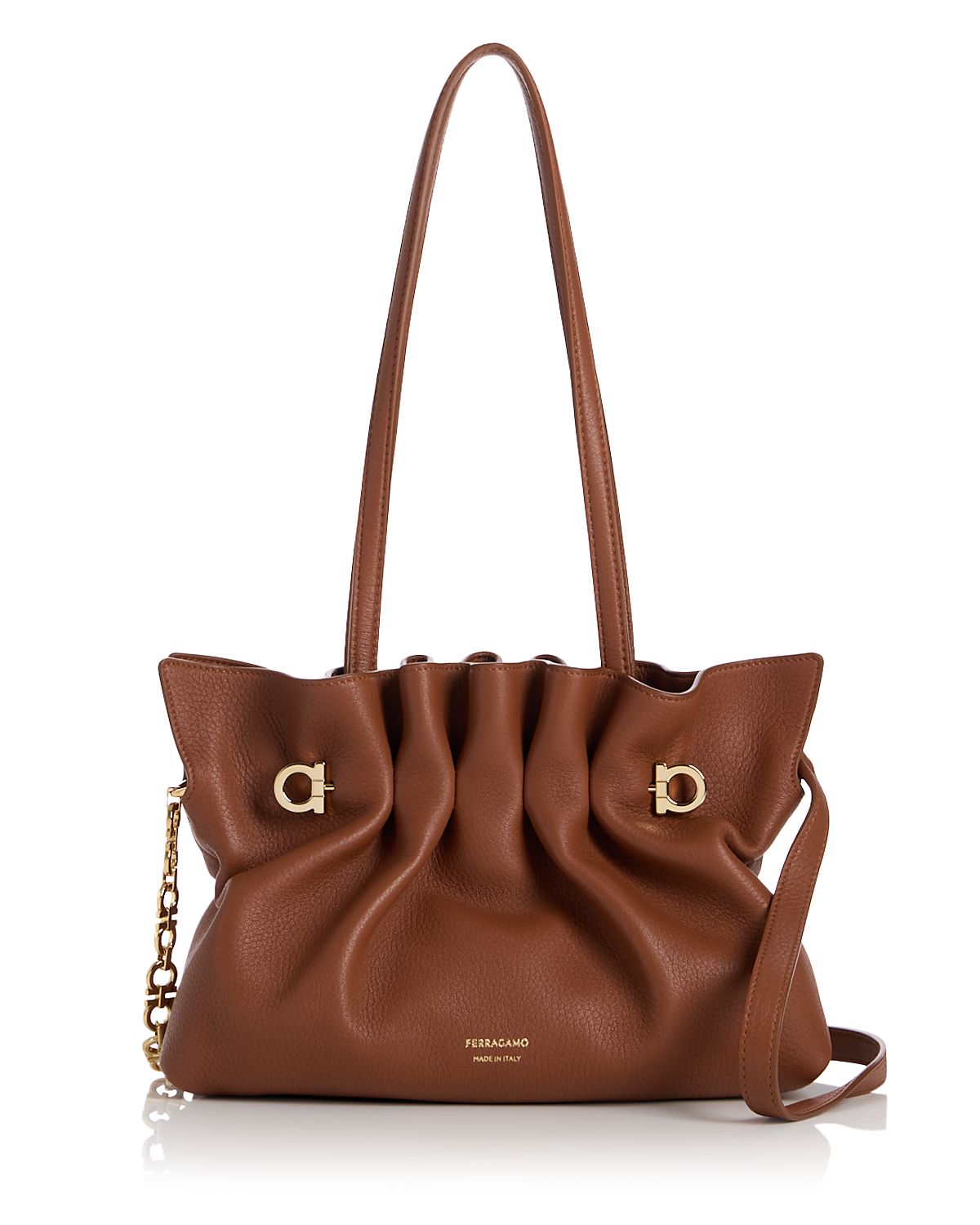 Ferragamo Soft Leather Shoulder Bag