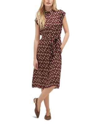 Kalinda Geometric Print Dress