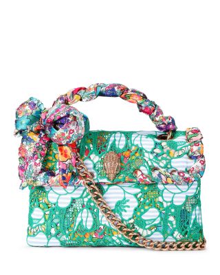 Kensington Embroidered Floral Shoulder Bag