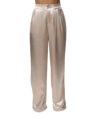 Jluxlabel Thea Satin Pants