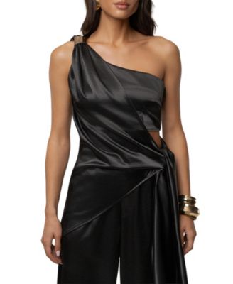 Jluxlabel Palmera Satin Top