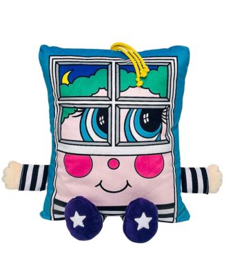  Window Rattler Plush 2-in-1 Toy & Pillow, Ages 1+
