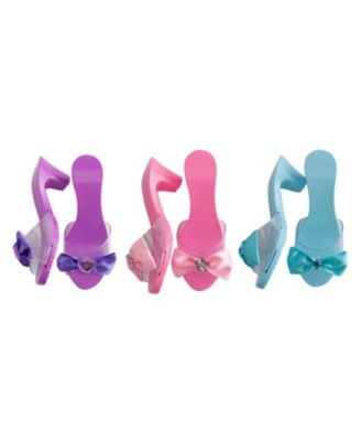  Princess Shoes Set, 3 Pairs, Ages 3+
