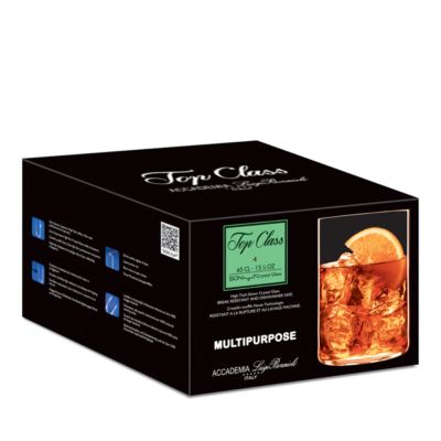 Top Class Round Glasses, Set of 4
