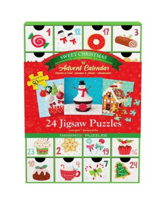 Sweet Christmas Puzzle Advent Calendar, Ages 13+
