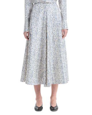 Varda A Line Silk Skirt
