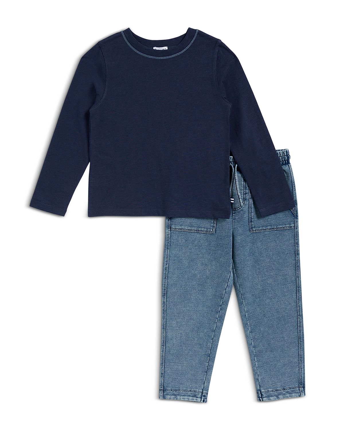 Splendid Boys' Skyline Long Sleeved Top & Jogger Pants Set - Little Kid