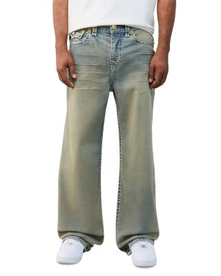 Vinny Super T Baggy Fit 33" Jeans in Hoops Vintage