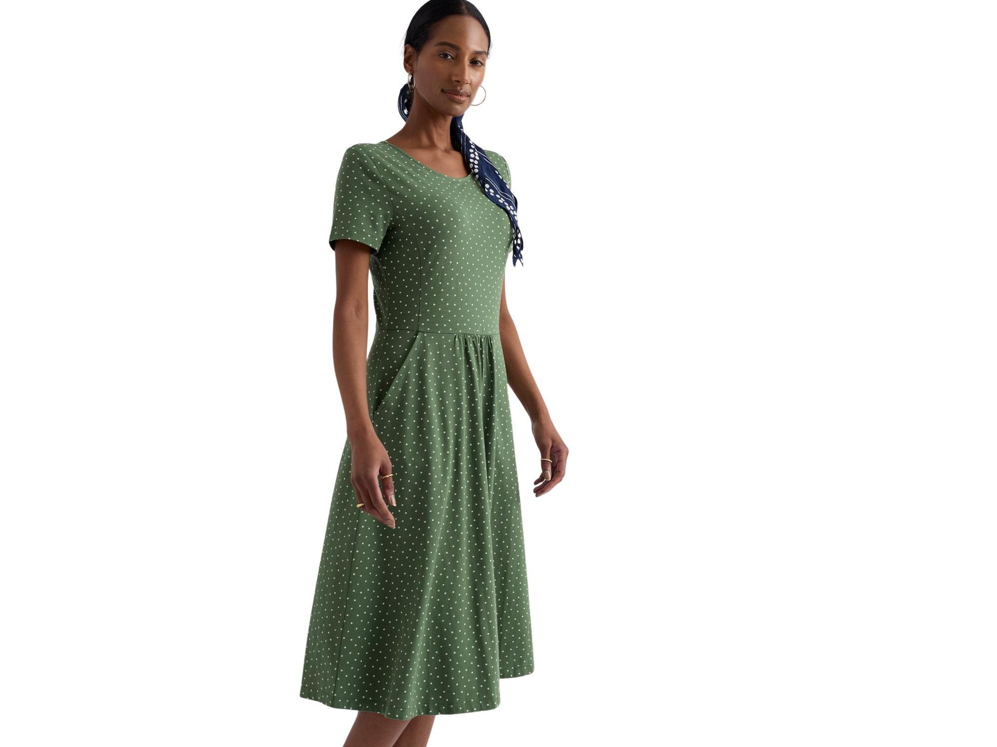 April Short Sleeve Dress — Image 3