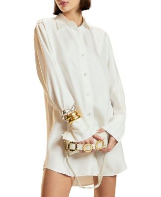 Collectible Silk Shirt Dress