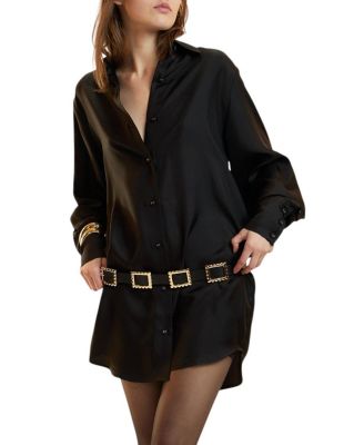 Cynthia Rowley Collectible Silk Shirt Dress