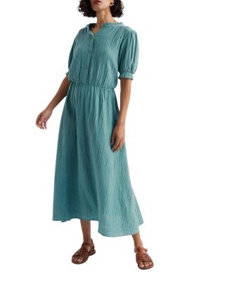 Seasalt Cornwall Shore Path Half Sleeve Midi Dress