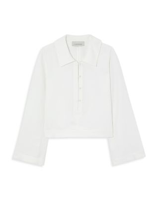 Francis Linen Polo Top