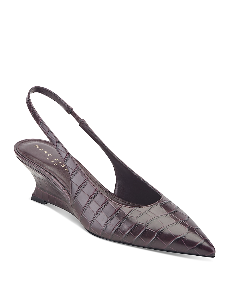 Marc Fisher Ltd Women's Taten 2 Slingback Pumps In Red