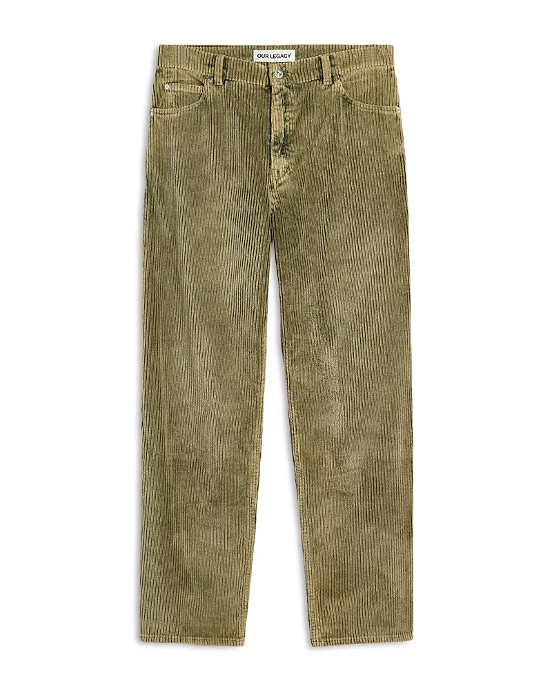 Our Legacy Vast Cut Estate Wash Corduroy Pants