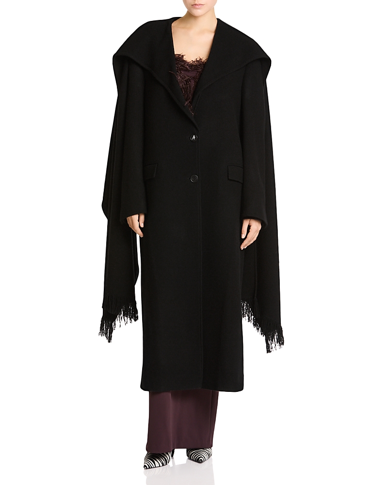 The Attico Wool & Cashmere Long Coat