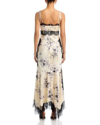 Handsketched Floral Jett Dress - thumbnail 4