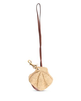 Symbols Raffia Shell Bag Charm