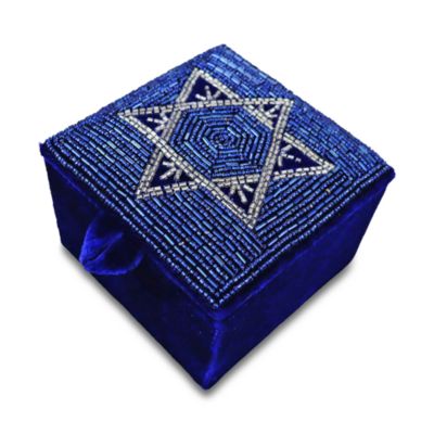 Star of David Beaded Box - Exclusive
