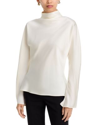 Satin Waisted Top