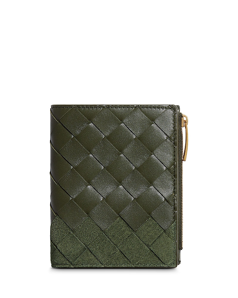 Bottega Veneta Intrecciato Leather Bi Fold Wallet