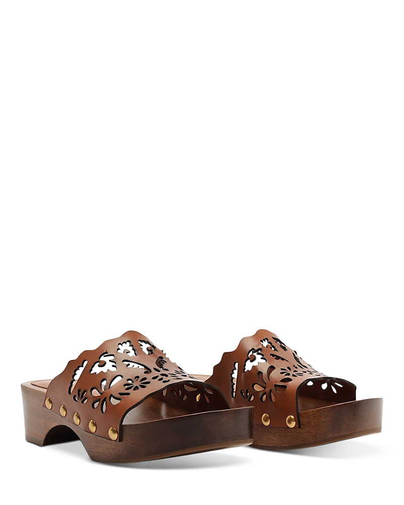 Farm Rio Women's Embellished Leather Sandals