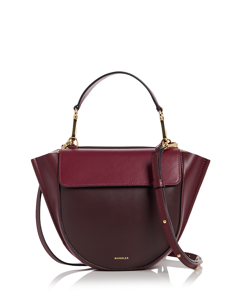 Wandler Hortensia Mini Leather Top Handle Bag
